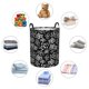 thumbnail image 4 of Fotbe Snake Cesto de Ropa con Asas, Cesto Impermeable de Gran Capacidad, Bolsa de Lavado para Dormitorio, Cesto de Ropa con Ruedas y Asas-Medium, 4 of 6