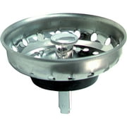 Peerless Deluxe Stainless Sink Strainer with Post