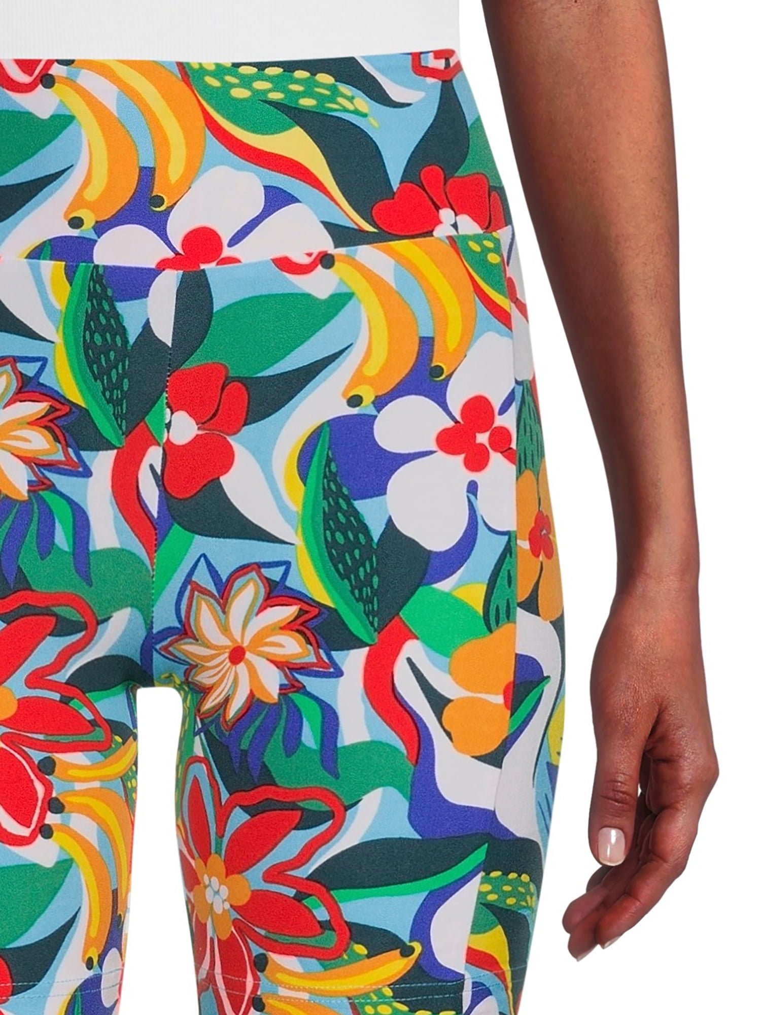 No Boundaries Juniors' Bike Shorts with Pocket, Size XS-3XL