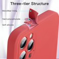 thumbnail image 4 of Peafowl Compatible avec Étui iPhone 12 Pro Max, Étui Protectrice en Silicone Liquide Souple pour iPhone 12 Pro Max (Rouge), 4 of 6