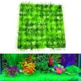 thumbnail image 3 of Walbest Artificial Water Aquatic Green Grass Plant Lawn, Aquarium Fish Tank Simulation Fine Pine Needle Lawn Landscape, 3 of 7