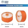 thumbnail image 5 of Pack Of 4 Replacement Filters - Compatible With Black+decker Powerseries Extreme Cordless Stick Vacu, 5 of 5