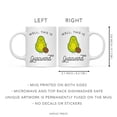 thumbnail image 4 of Koyal Wholesale Funny Food Pun 11oz. Ceramic Coffee Tea Mug, Avocado, 4 of 5