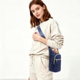thumbnail image 2 of Water Bottle Holder with Strap Water Bottle Carrier Bag Quilted Puffer Sling Purse Crossbody Hydro Bag for Women Walking, 2 of 6