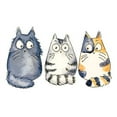 thumbnail image 2 of CafePress - Three 3 Cats Long Sleeve Infant T Shirt - Long Sleeve Infant T-Shirt, 2 of 2