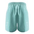thumbnail image 2 of Abcnature Plus Size Shorts, Womens Athletic Shorts, Women Loose Wide Leg High Waist Straight Casual Cotton Linen Shorts, Comfy Beach Shorts, Yoga Pants, Cycling Sport Shorts Green 3XL, 2 of 4