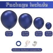 Gecter Navy Blue Balloon Garland Kit, 110 Pcs, Latex Balloons for Party Decorations