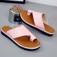 thumbnail image 4 of Nuevos zapatos de mujer de talla grande de verano, pantuflas de cuero, sandalias huecas, 4 of 8