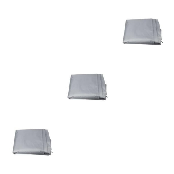 Cubierta de Barco Naiovety de Poliéster Impermeable y a Prueba de Polvo Plateada 270*94*46cm