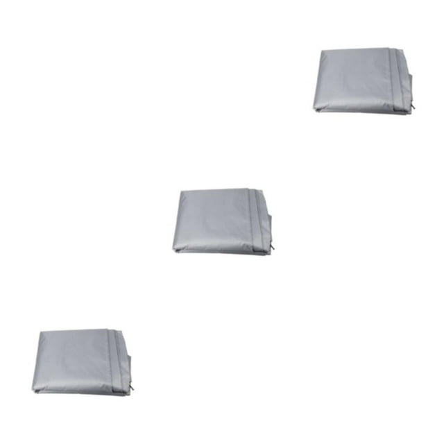 Cubierta de barco Sonducket Impermeable A Prueba De Polvo Poliéster Plateado 330*94*46cm