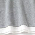 thumbnail image 4 of MDUKONU Chandails pour Tout-Petits Garçons à Manches Longues à Col Rond, Chandails à Capuchon à Enfiler, Chandail Patchwork Gris 4-5 Ans, 4 of 7