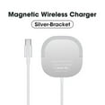 thumbnail image 2 of MesaSe Magnetic Wireless Charger with Stand 15W Fast Charging Pad Compatible for  13/12/12 Pro Max / Mini, 2 of 8