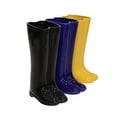 thumbnail image 4 of Sagebrook Home 10594-01 Ceramic Boots Umbrella Stand, Yellow Ceramic, 12 x 7 x 19 Inches, 4 of 5
