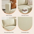 thumbnail image 5 of ZUNMOS Sofa Set/Sofa Bed, U/L-Shaped Sofa with Storage, Living Room Sofa, Beige, 5 of 6