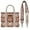 Aztec Tan, variant on Wrangler Aztec Tote Bag for Women Boho Shoulder Purses and Handbags, Aztec Black