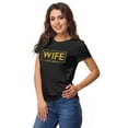 thumbnail image 2 of Inkdotpot T-Shirt Personnalisé pour Femmes Top Annonce de Mariage, 2 of 8