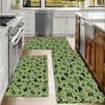 thumbnail image 6 of Floral Kitchen Rugs Sets of 3, Non Slip Kitchen Rugs and Mats Washable Farmhouse Kitchen Rugs Floral Kitchen Floor Mat Carpet Runner Rugs for Hallway Laundry Room, 6 of 12