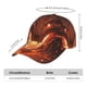 thumbnail image 2 of Fotbe Magma Fire Black Dragon Gorro Clásico de Béisbol, Gorra Ajustable con Broche Snapback, Gorro de Exterior de Algodón Suave, 2 of 6