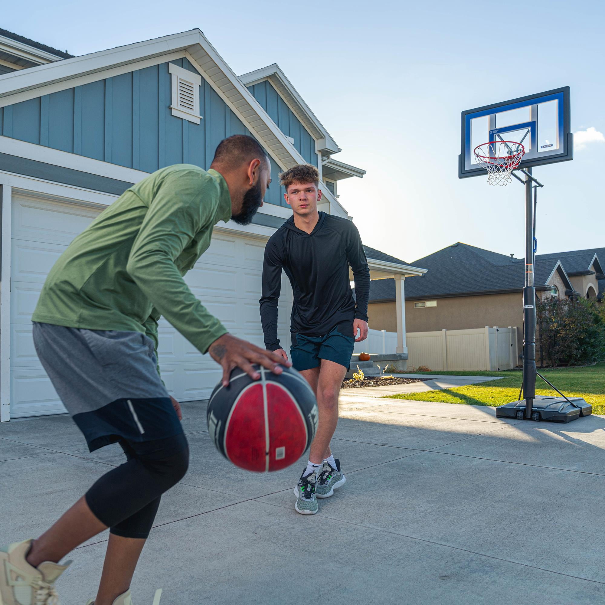 Lifetime New Soft Grip Pavement Premium Red Outdoor Basketball (29.5-inch) - 91277