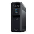 thumbnail image 3 of CyberPower CP1500PFCLCD UPS, 1500VA/1000W, 120V, 10 Outlets, LCD Display, AVR, USB Charging, Black, 3 of 15