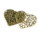 thumbnail image 3 of 6pcs Colgantes de Los Del Corazón Hueco para La Joyería de DIY Que Hace El Regalo de Bronce Baoblaze Colgantes de encanto, 3 of 7