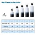 thumbnail image 2 of Arslo Stainless Steel Double Wall Water Bottles, Vacuum Insulated Bottle With Straw Lid, Insulated Water Bottle Keeps Water Cold for 24 Hours, Hot for 12 Hours, Hiking, Sports, 2 of 5