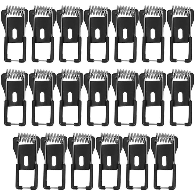 KAKOWELY 20Pcs Downlight Panel Lamps Spring Clip Light Emitting Diode Recessed Lighting Accessories Panel Lamp Clip Spring Clip Lamp Accessories for Secure Fitting,1.77X"X0.83"X0.28"
