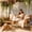 Natural Wood, variant on Twin Size Acacia Wood Porch Swing Bed with 4 Heavy Duty Ropes,Hanging Daybed Swing Bench for 2 People, 350 LBS Capacity, Farmhouse Patio Swing Chair for Porch, Backyard & Garden (White)