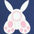 thumbnail image 2 of CafePress - Bunny Back Maternity T Shirt - Maternity Dark T-Shirt, 2 of 3