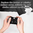 thumbnail image 4 of 4-Pack Durable Xbox One Controller Battery Door Replacement Kit, Custom Back Panel Housing Repair Parts (Not for Xbox Series X/S), 4 of 7