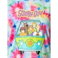 thumbnail image 3 of Scooby-Doo Womens' Mystery Machine Tie Dye Sleep Pajama Set Short, 3 of 7