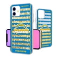 thumbnail image 2 of Los Angeles Chargers iPhone Field Design Glitter Case, 2 of 7