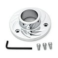 thumbnail image 1 of Krator ATV Exhaust Tip Muffler Power Polished Chrome Compatible with 2008 Honda Foreman Rubicon 500 FourTrax, 1 of 1