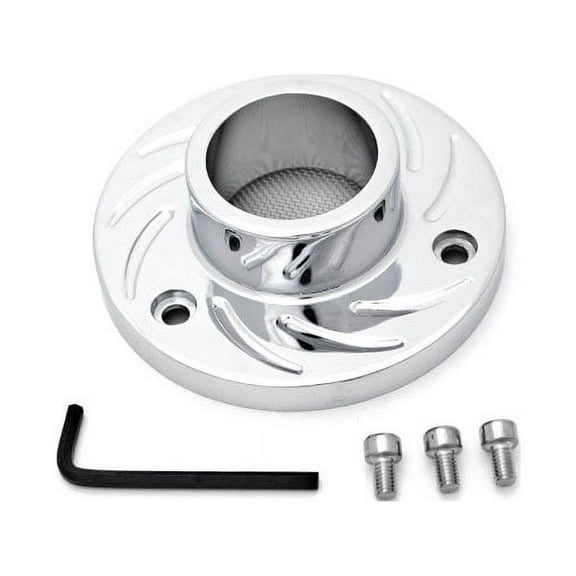 Krator ATV Exhaust Tip Muffler Power Polished Chrome Compatible with 2008 Honda Foreman Rubicon 500 FourTrax