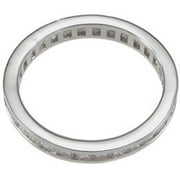 His Hers Matching Sterling Silver Wedding Rings Set Matching Couples Bands Him Her (6/10)