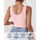thumbnail image 2 of Blusas sin mangas con cuello en U AURUZA para mujer, 2 piezas, 2 of 6