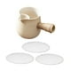 thumbnail image 3 of Tetera de cerámica de 500 ml, tetera de porcelana para hervir agua caliente con filtro de té para Estilo A, 3 of 9