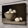 thumbnail image 6 of [Charming Canvas Art] Vintage Farmhouse Kitchen Canvas Art | Charming Egg Bowl Still Life, Wooden Frame Wall Decor, Perfect Gift for Home & Holidays, 6 of 8
