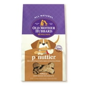Old Mother Hubbard Classic P-Nuttier Biscuits Baked Dog Treats, Small, 16 Ounce Bag
