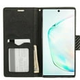 thumbnail image 2 of EagleCell Carbon Fiber Flip Wallet Case for Samsung Note 10 Plus - Black, 2 of 4