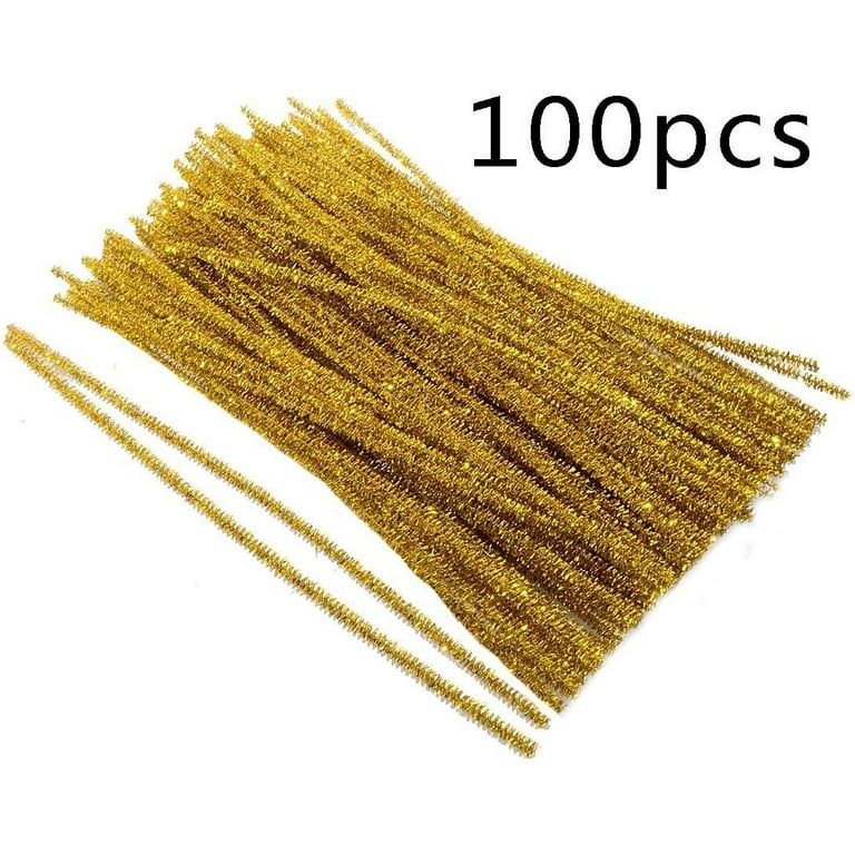KASEMI Glitter Pipe Cleaners,900 pcs&18 Assorted Colors 12 inch Chenille  Stems for DIY Art Creative Crafts Decorations