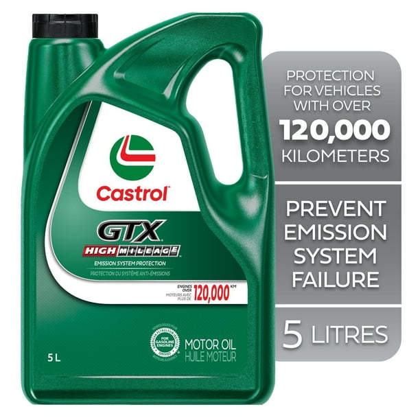 Castrol GTX High Mileage 10W30 1 L - Walmart.ca