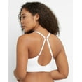 thumbnail image 5 of Maidenform M Seamless Push-Up Bra, Convertible Longline Bralette (Plus Size Available) White L Women's, 5 of 6