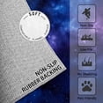 thumbnail image 2 of 2x3 Rug, Galaxy Door Mat Washable Non Slip Soft for Entryway, Space Blue Purple Nebula Rug, Universe Carpet, Galaxy Home Decor & Gifts, 2 of 7