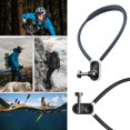 thumbnail image 2 of lanema Adjustable Neck Mount Stand for 12/Pocket 3 Action Cameras Flexible Bracket, 2 of 16