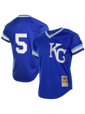 George Brett Kansas City Royals Mitchell & Ness Batting Practice Jersey - Royal Blue