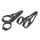 thumbnail image 2 of 2Pcs Motorcycle Headlight Bracket 33 to 41mm Fork Tube Head Mount Lamp Holder Replacement For Suzuki, 2 of 5