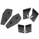 thumbnail image 4 of Aileron arrière en alliage d'aluminium noir pour HSP et LC, 1/10 RC, 4 of 4