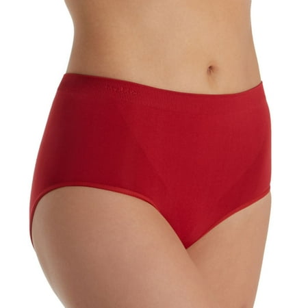 Women s MeMoi MSM-100 SlimMe Seamless Control Brief Panty (Scooter S)