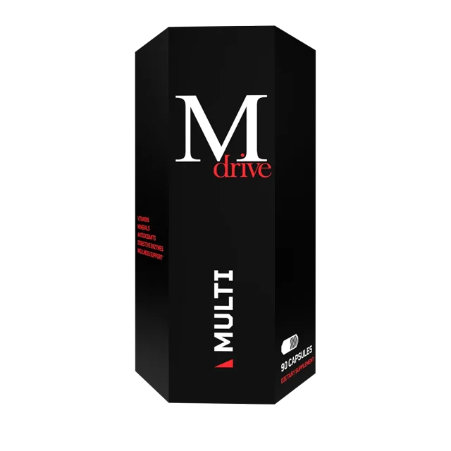 M DRIVE Suplemento Men's Multivitamin - Suplemento Alimenticio para Hombre 90 cap